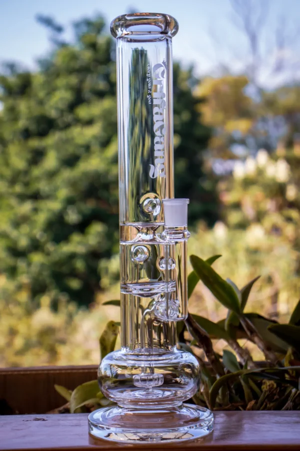 DOUBLE RECYCLER BONG