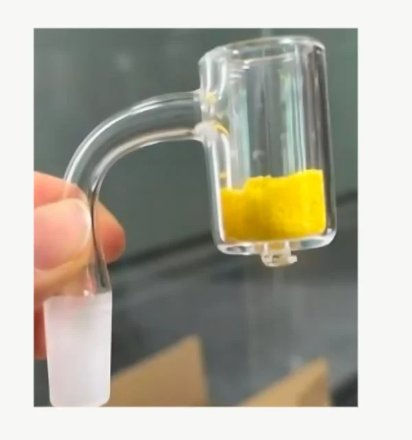 Yellow Thermochromic Quartz Banger